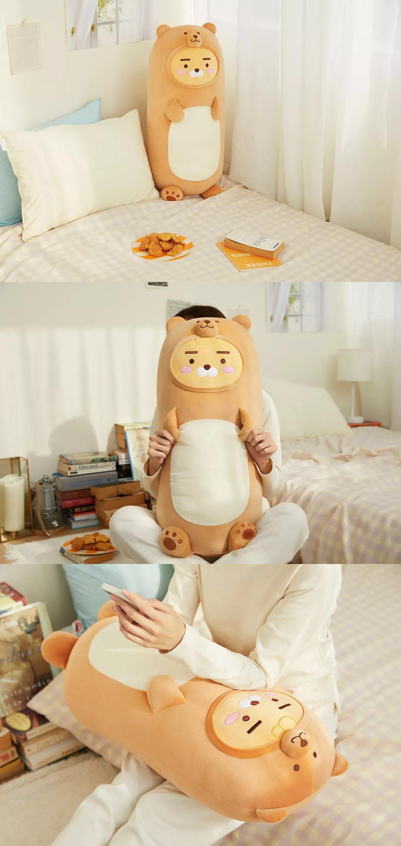 Kakao Friends - Soft Body Pillow [Little Ryan]