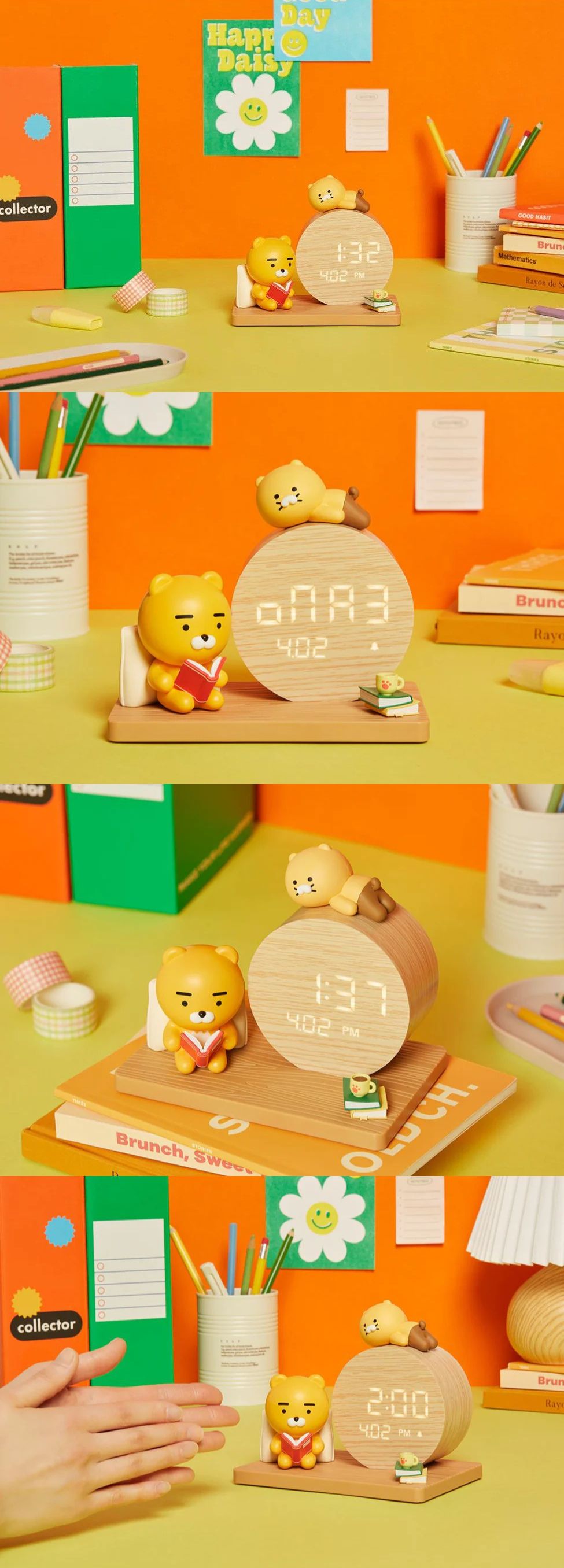 Kakao Friends - Table Clock [Ryan & Choonsik]
