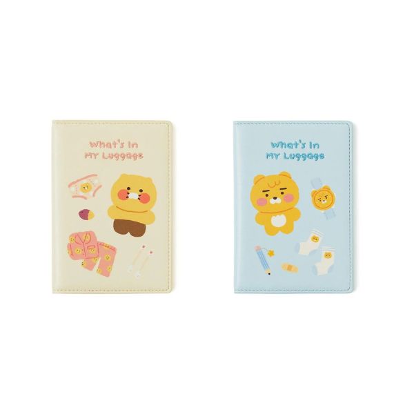 Kakao Friends What's in My Luggage Passport Case - 2 Variations Main Image