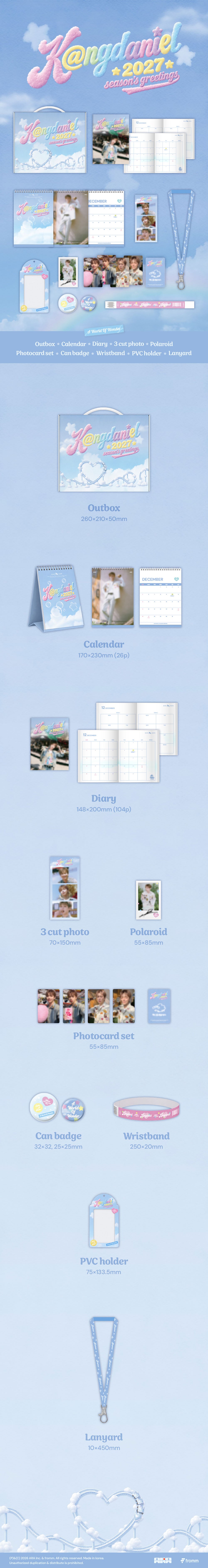 [PRE-ORDER] KANG DANIEL - 2027 Season's Greetings gallery image 1
