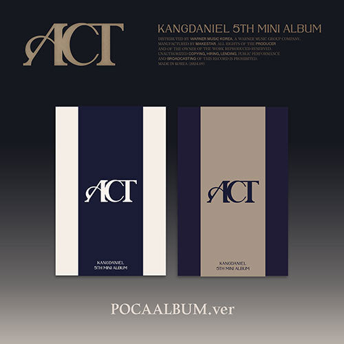 KANG DANIEL ACT 5th Mini Album POCA Ver - main image