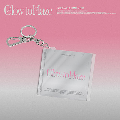 KANG DANIEL Glow to Haze 6th Mini Album Mini CD Keyring Ver - main image