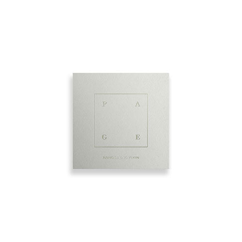 KANG SEUNG YOON PAGE 1st Full Album KiT Ver. - Main Image