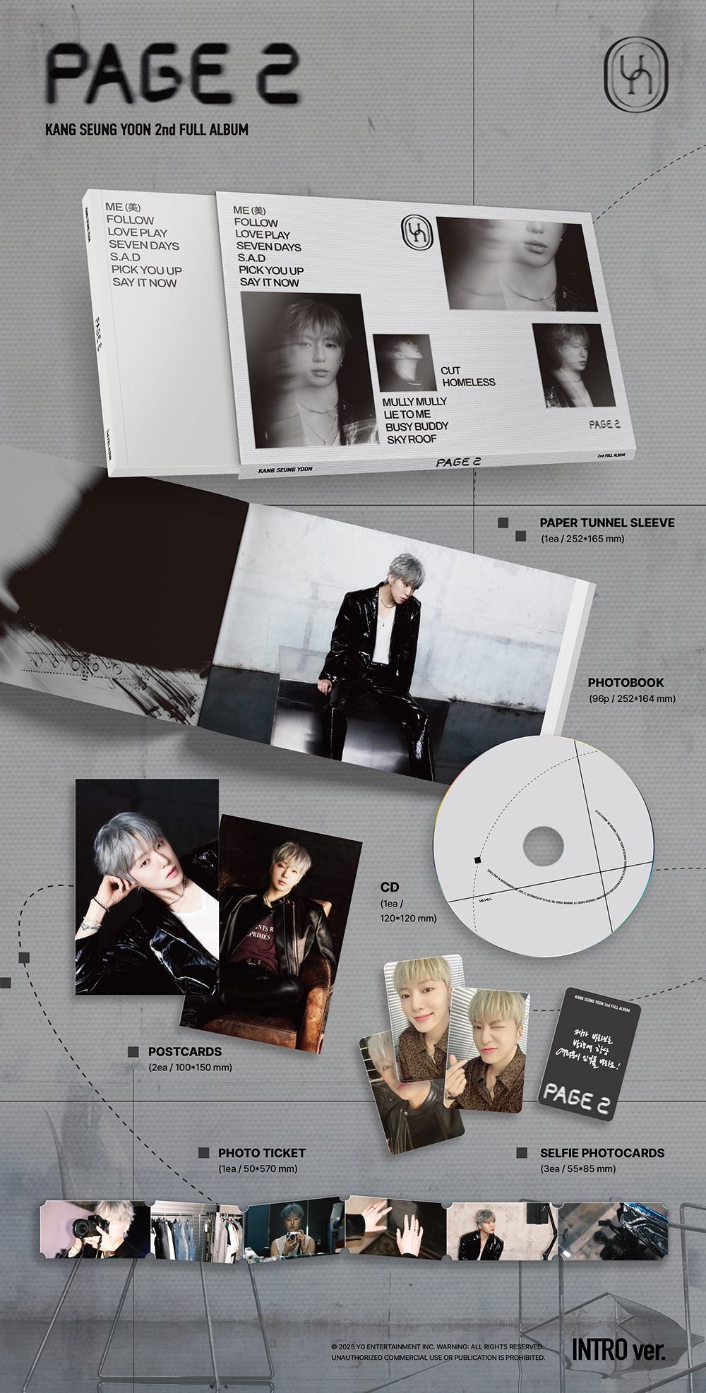 KANG SEUNG YOON - PAGE 2  [2nd Album] gallery image 1