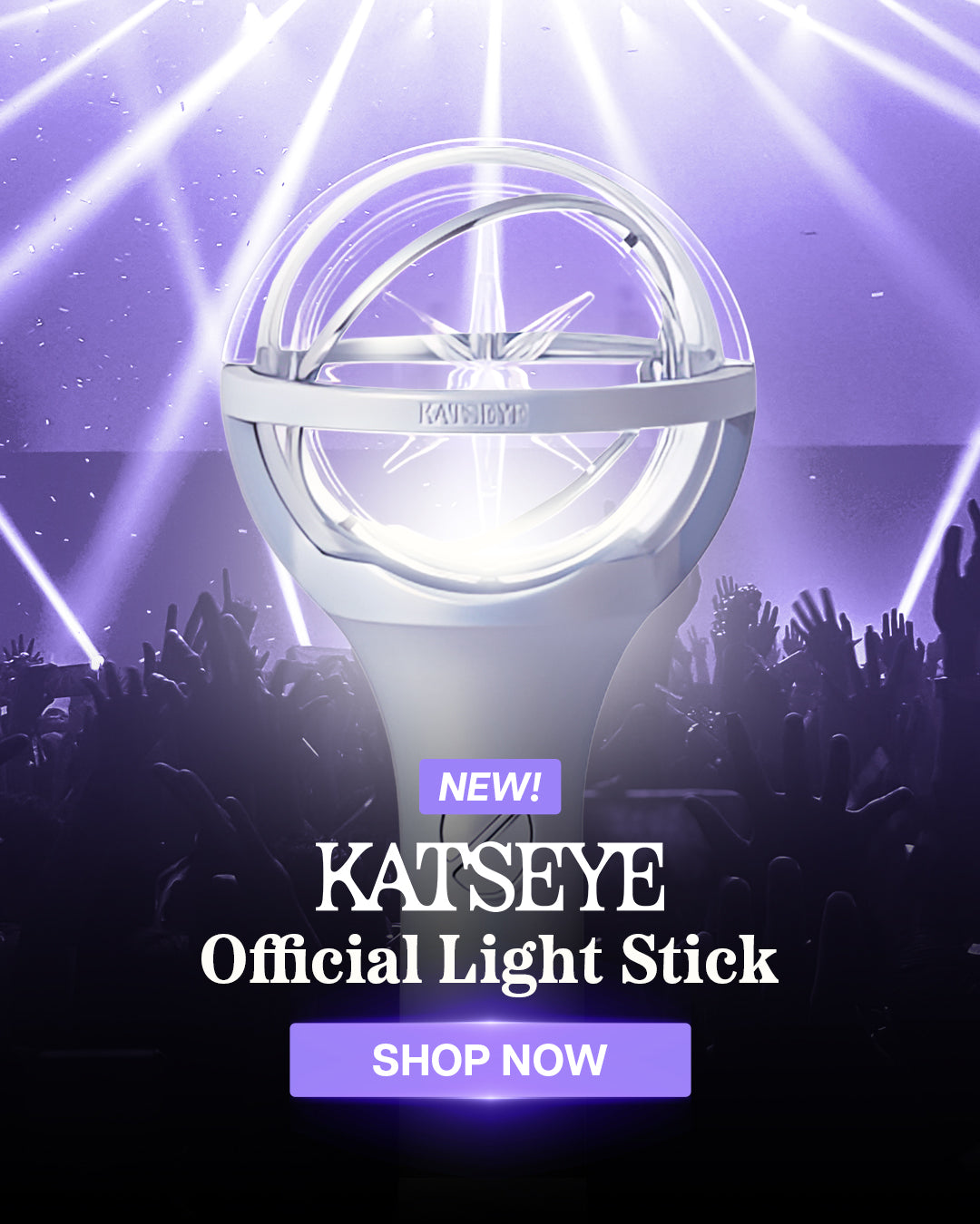 KATSEYE Official Light Stick - Mobile Banner