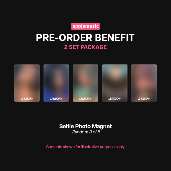 KATSEYE WILD 3rd EP Album - Apple Music Set POBs