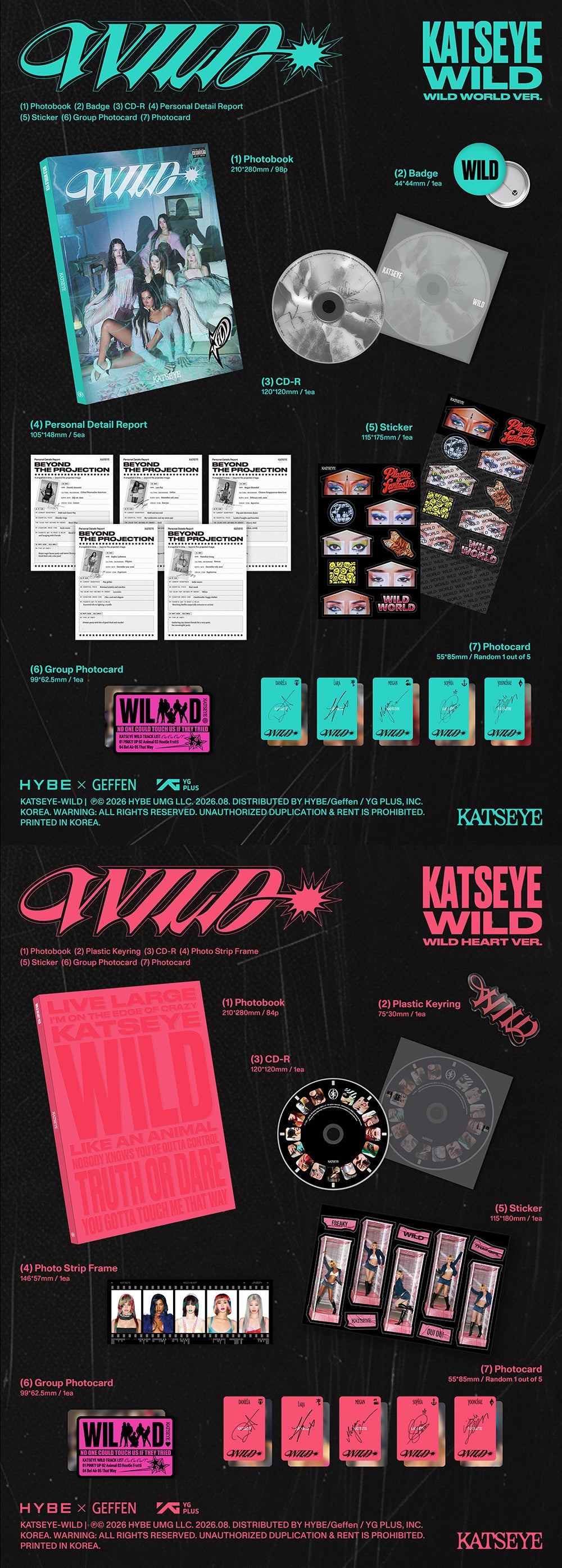KATSEYE - WILD [3rd EP Album] gallery image 1