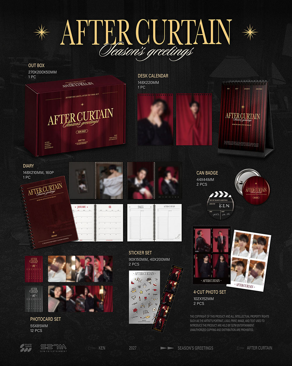 [PRE-ORDER] KEN - 2027 Season's Greetings [After Curtain] gallery image 1
