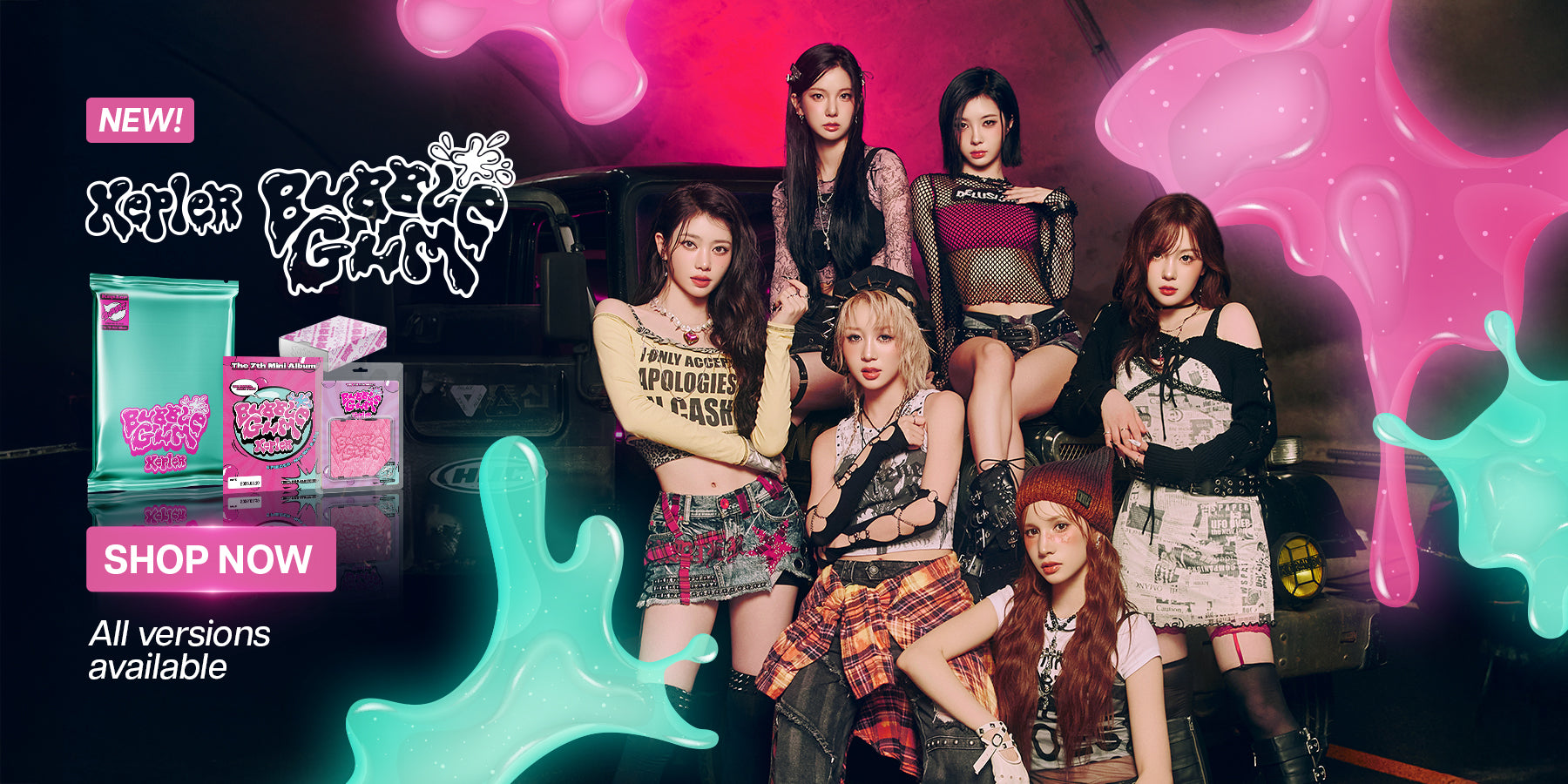 Kep1er BUBBLE GUM Banner