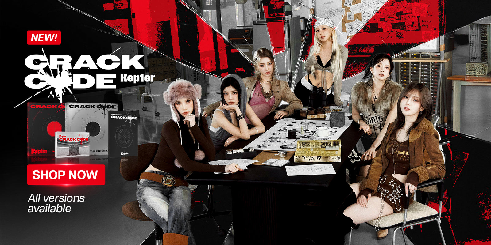 Kep1er CRACK CODE Album - Banner