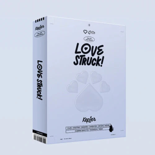 Kep1er LOVESTRUCK! 4th Mini Album - 3 variations - Eye Contact Version