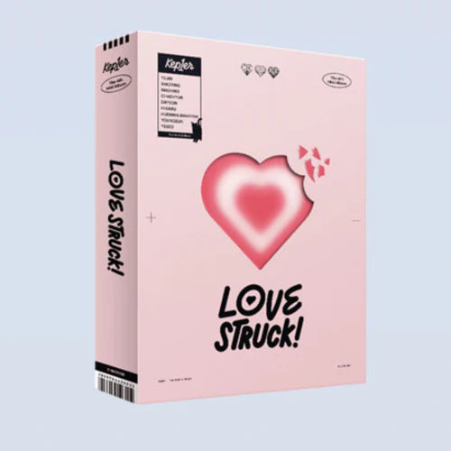 Kep1er LOVESTRUCK! 4th Mini Album - 3 variations - First Blush Version