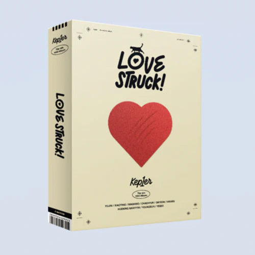 Kep1er LOVESTRUCK! 4th Mini Album - 3 variations - Love Strike Version