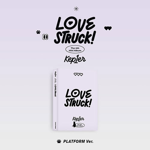 Kep1er LOVESTRUCK! 4th Mini Album - Platform version main image