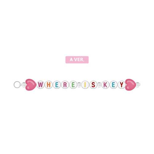 KEY DIY Keyring Beads Charm Hello Kitty X KEY POP UP Store Official MD - A Version