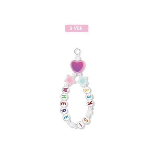KEY DIY Keyring Beads Charm Hello Kitty X KEY POP UP Store Official MD - B Version