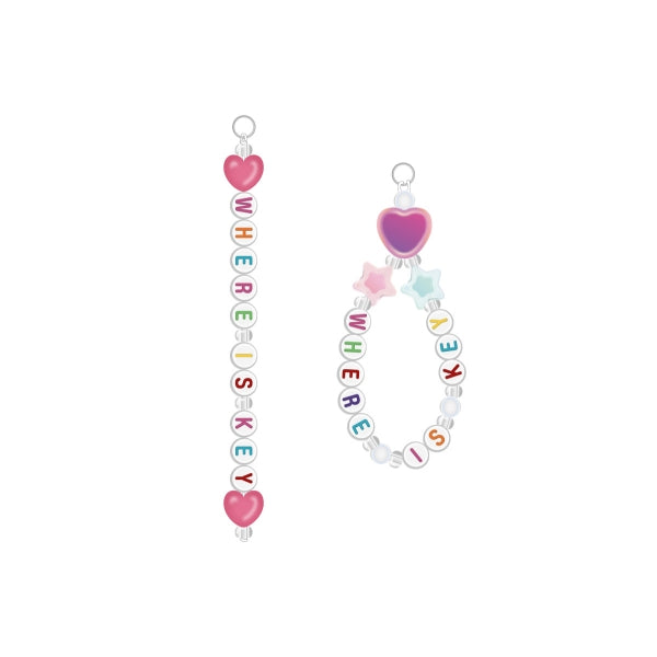 KEY DIY Keyring Beads Charm Hello Kitty X KEY POP UP Store Official MD - main image