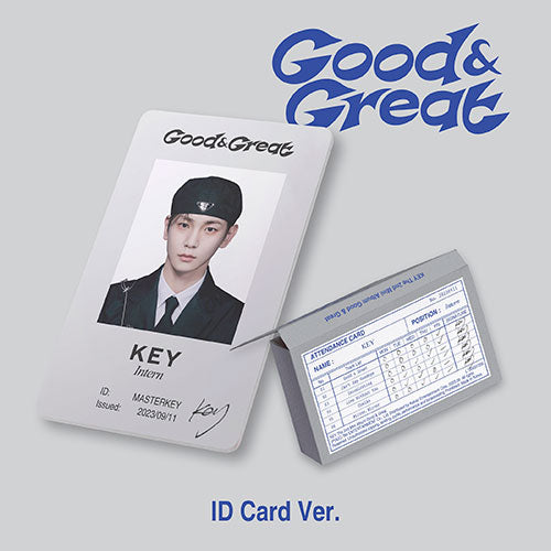 KEY Good and Great 2nd Mini Album ID Card version - main image