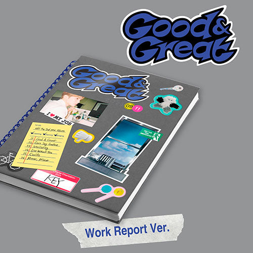 KEY Good and Great 2nd Mini Album Work Report version - main image