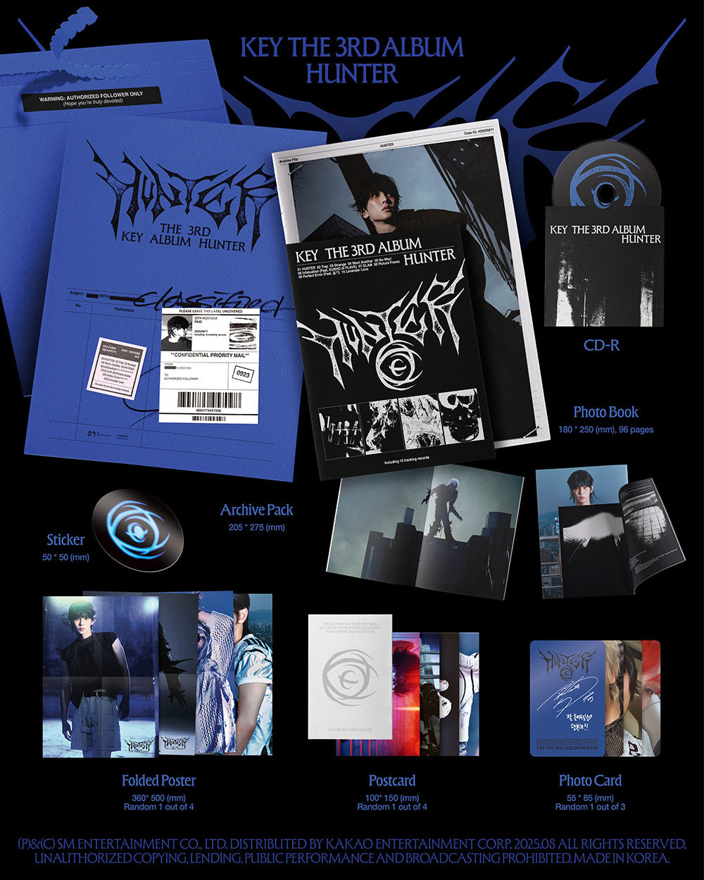 KEY - HUNTER [3rd Album - Archive Ver.] gallery image 1