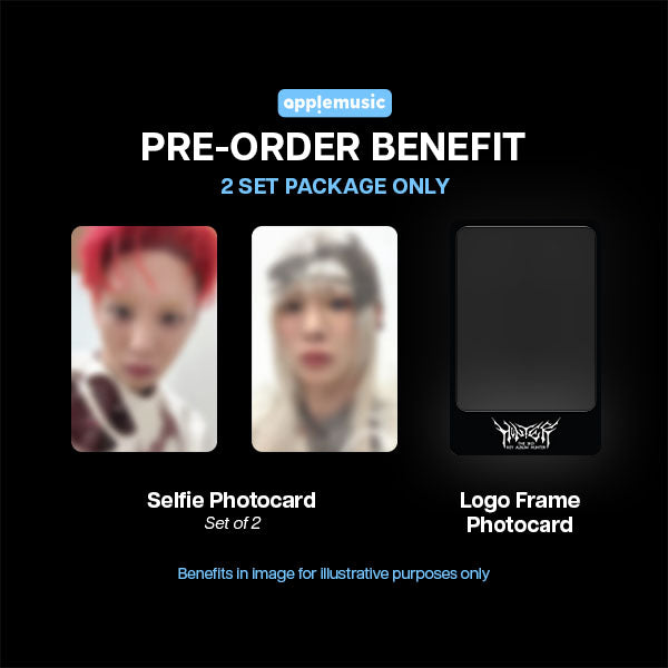 KEY HUNTER 3rd Album Photobook Ver - Apple Music POBs Set Package