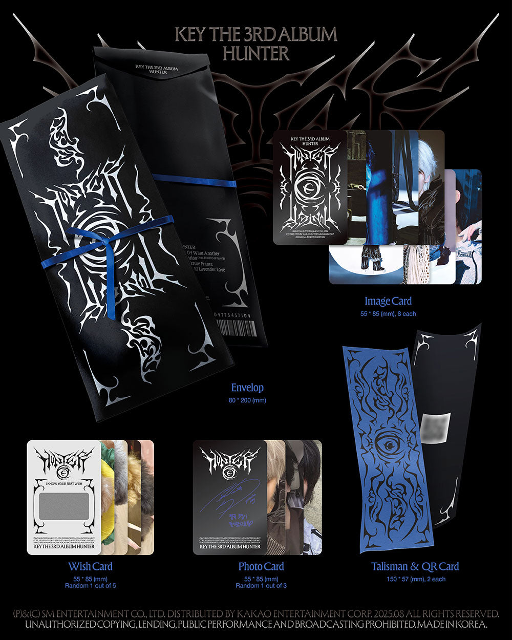 KEY - HUNTER [3rd Album - Talisman Ver.] gallery image 1