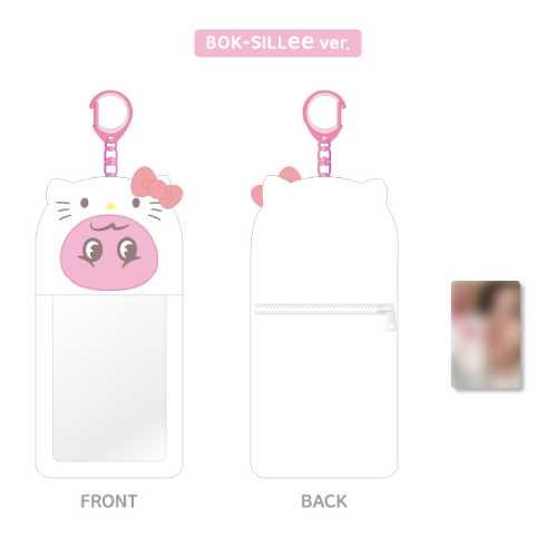 KEY Photocard Holder Hello Kitty X KEY POP UP Store Official MD - BOK-SILLEE Version