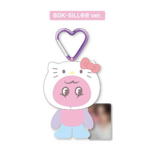 KEY Plush Keyring Hello Kitty X KEY POP UP Store Official MD - BOK-SILLEE Version