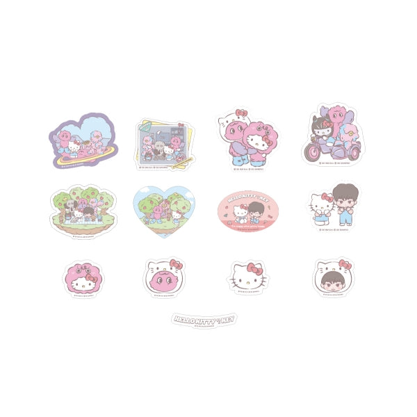 KEY Removable Sticker Set Hello Kitty X KEY POP UP Store Official MD - main image