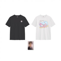 tシャツ 「X MINJUKIM」 LETTERING KITTY T-SHIRT レディース Rockfish Weatherwear tシャツ 「X MINJUKIM」 LETTERING KITTY