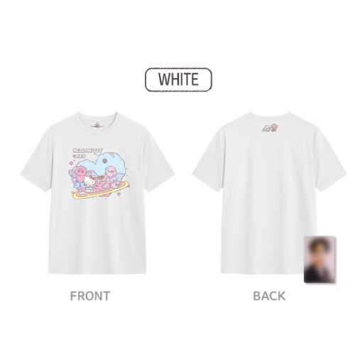 KEY T Shirt Hello Kitty X KEY POP UP Store Official MD - WHITE Version