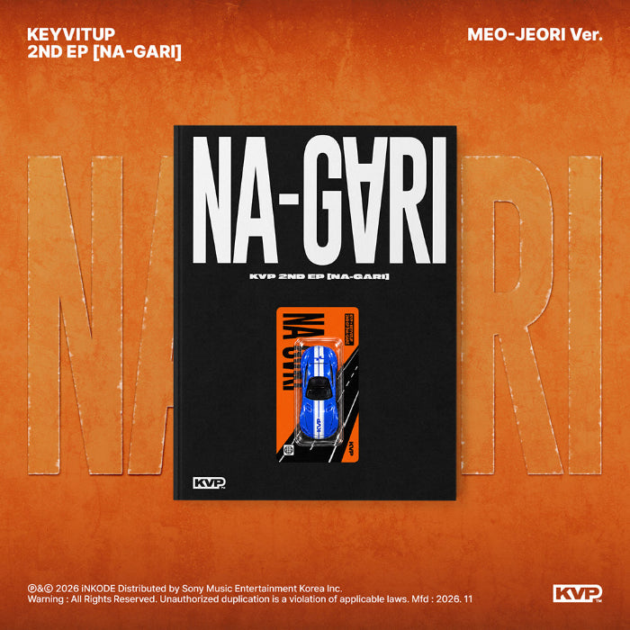 KEYVITUP NAGARI 2nd EP Album MEOJEORI Ver - main image