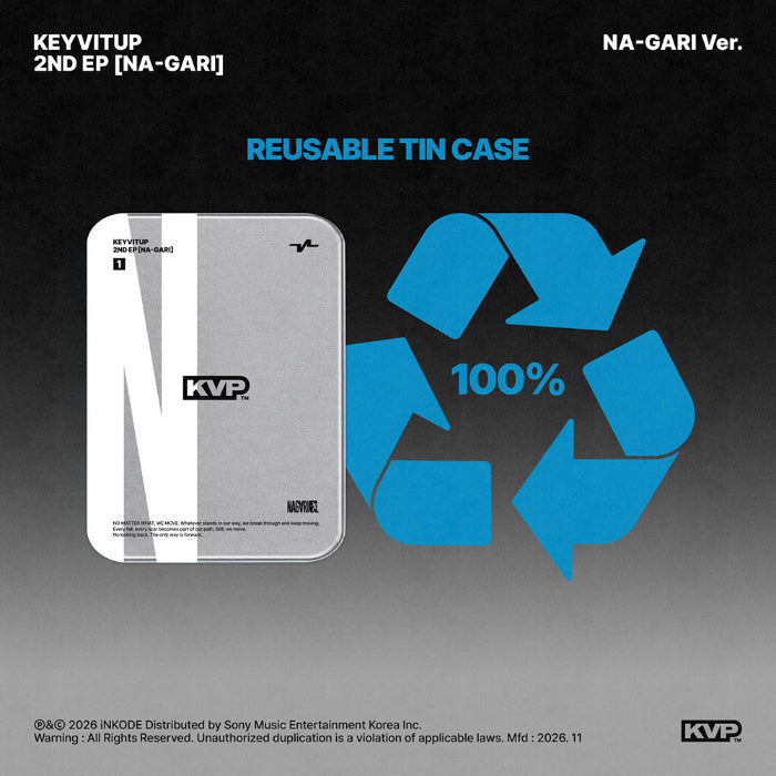 KEYVITUP NAGARI 2nd EP Album NAGARI Ver - main image