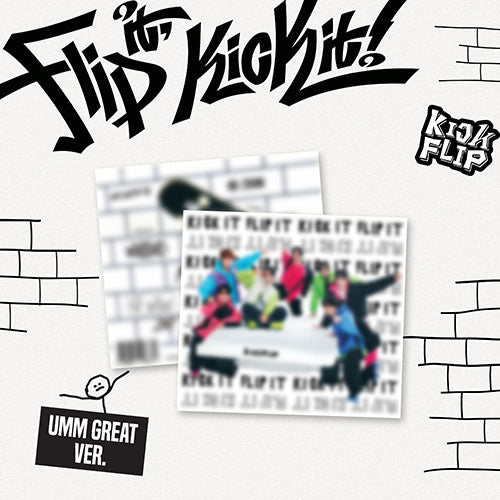 KickFlip Flip it Kick it 1st Mini Album Umm Great version main image