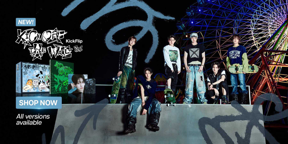 KickFlip KICK OFF THE WALL Pt1 Album - Banner