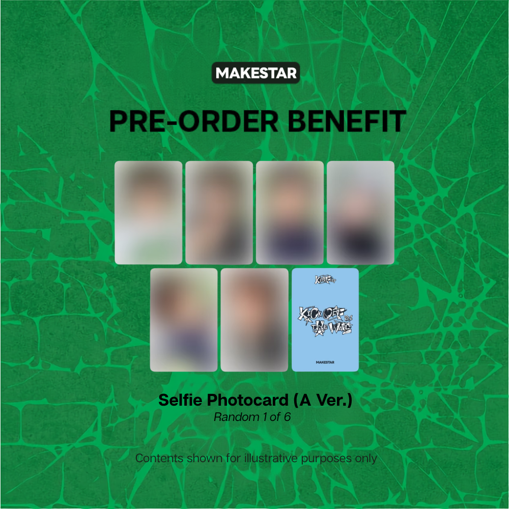 KickFlip KICK OFF THE WALL Pt 1 5th Mini Album PHOTOBOOK Ver - MAKESTAR POBs