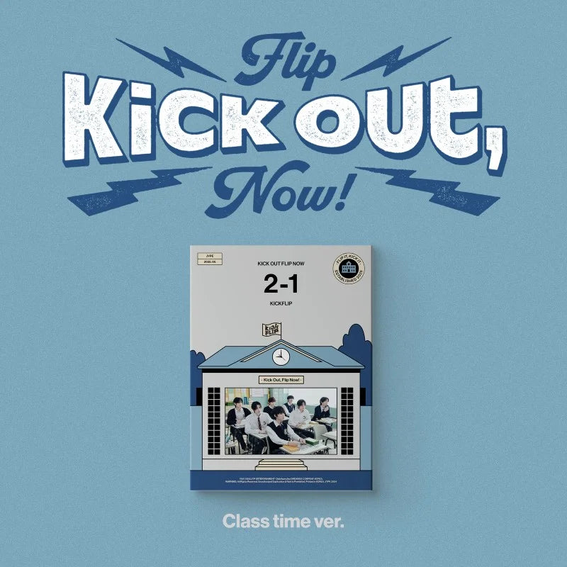 KickFlip - Kick Out, Flip Now! [2nd Mini Album] - K PLACE