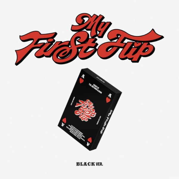 KickFlip My First Flip 3rd Mini Album Platform Ver - Black Ver