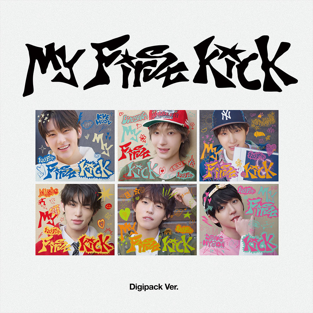 KickFlip My First Kick 4th Mini Album  Digipack Ver - Main Image