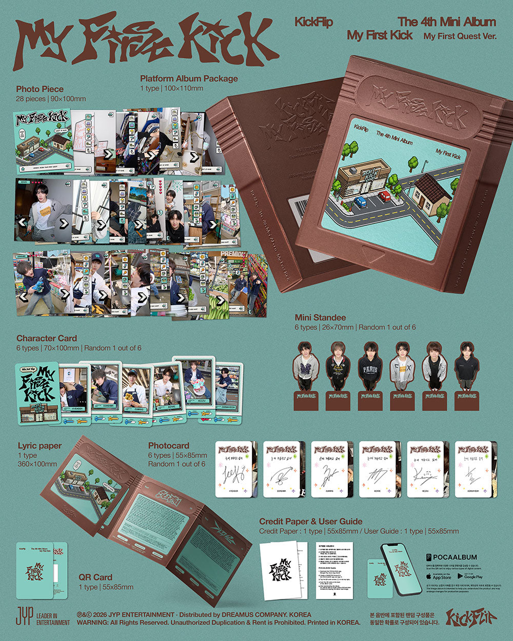 KickFlip - My First Kick [4th Mini Album - My First Quest Ver.] gallery image 1
