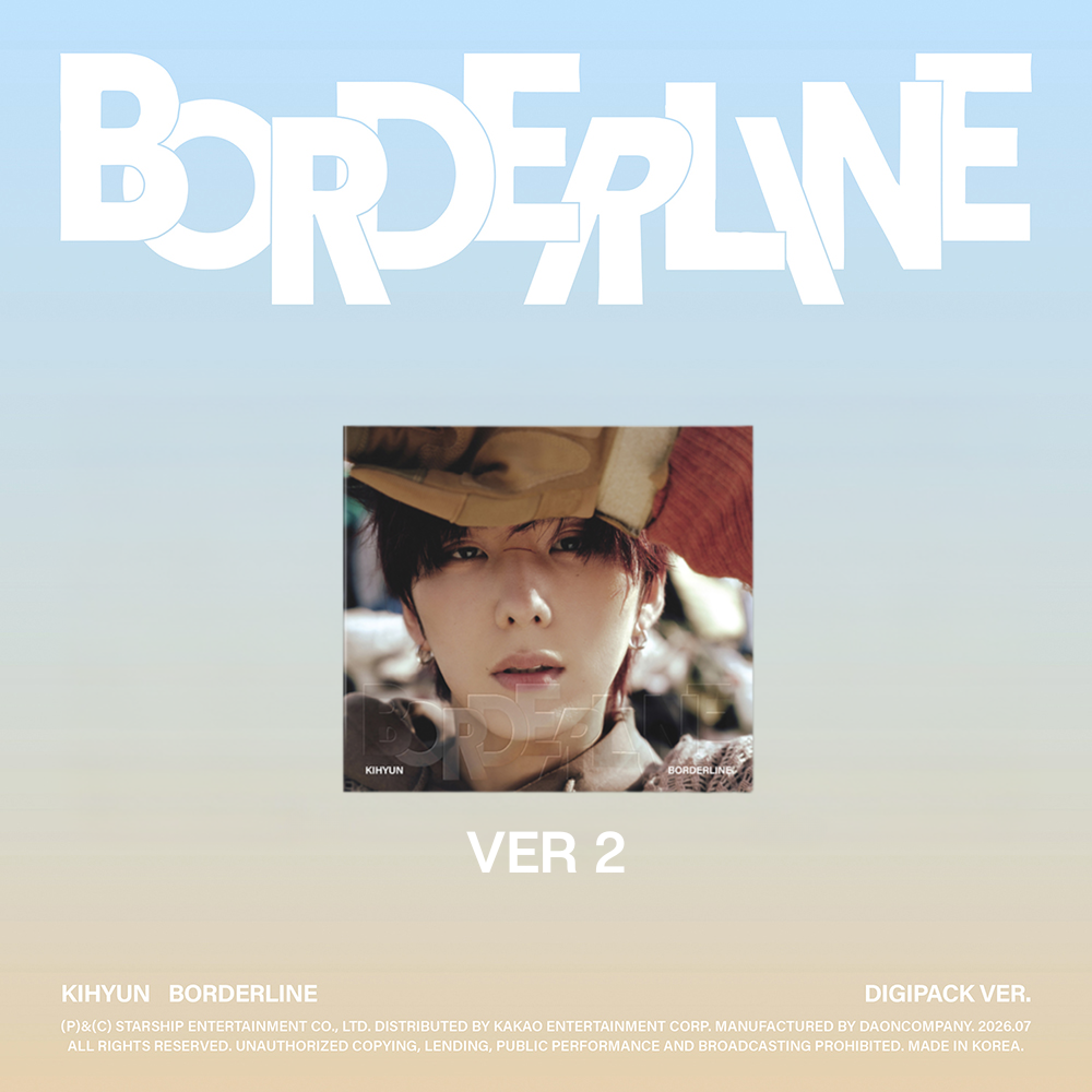 KIHYUN BORDERLINE 1st EP Album DIGIPACK Ver - Ver 2 - main image
