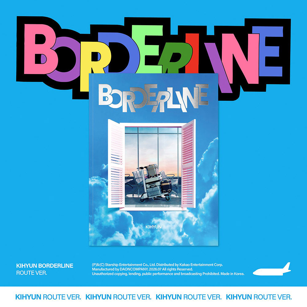 KIHYUN BORDERLINE 1st EP Album ROUTE Ver - main image