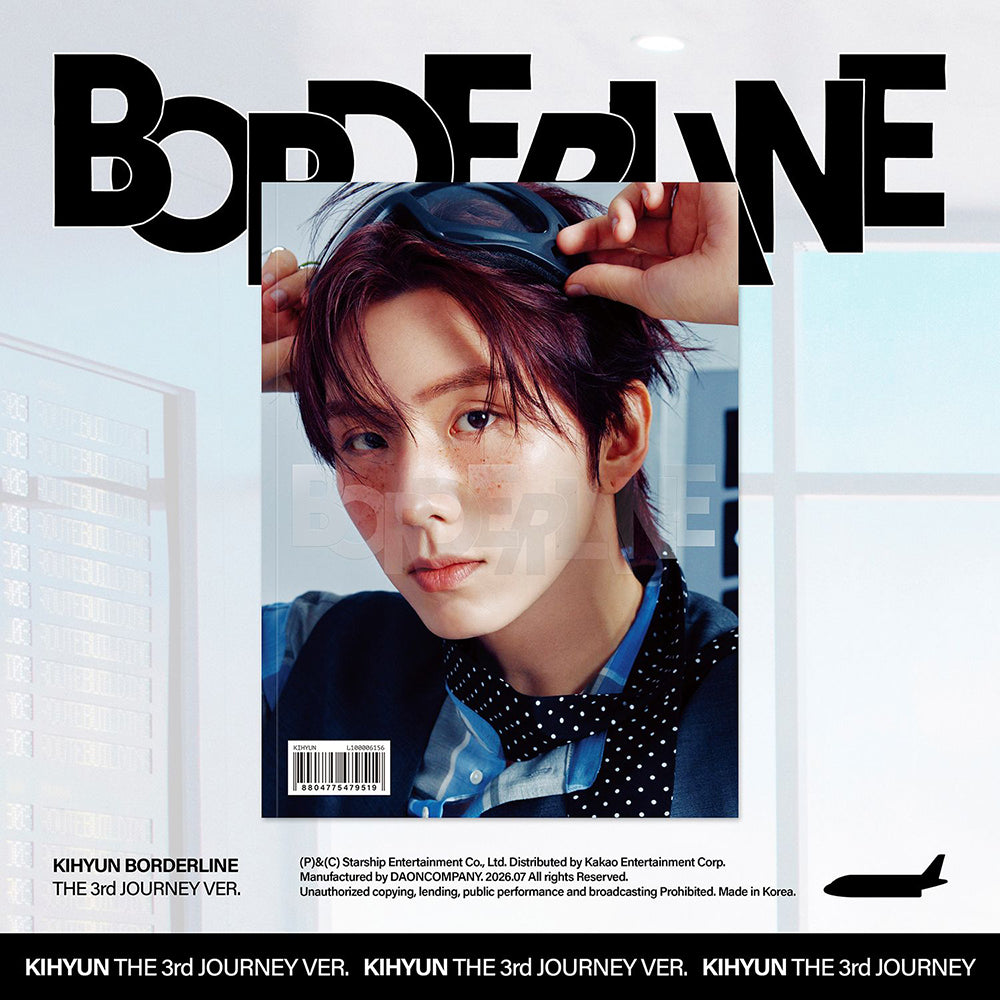 KIHYUN BORDERLINE 1st EP Album THE 3rd JOURNEY Ver - main image