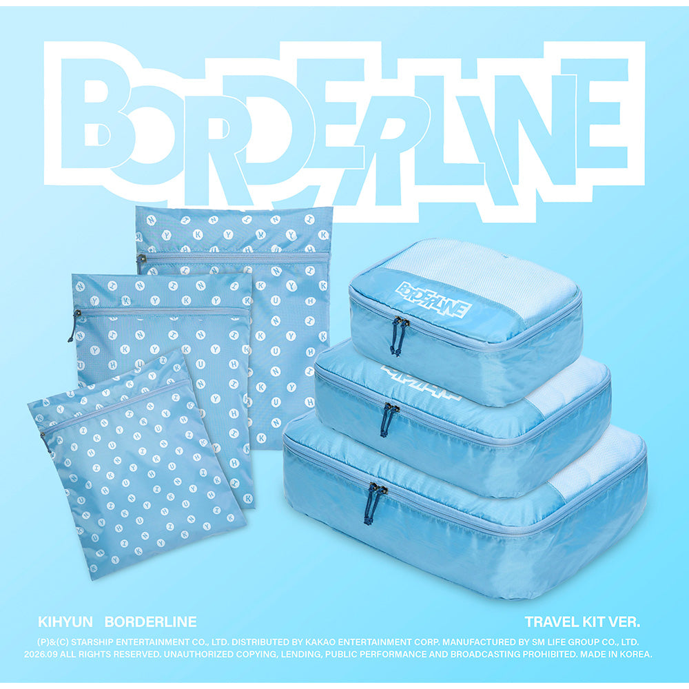 KIHYUN BORDERLINE 1st EP Album Travel Kit Ver - Main Image
