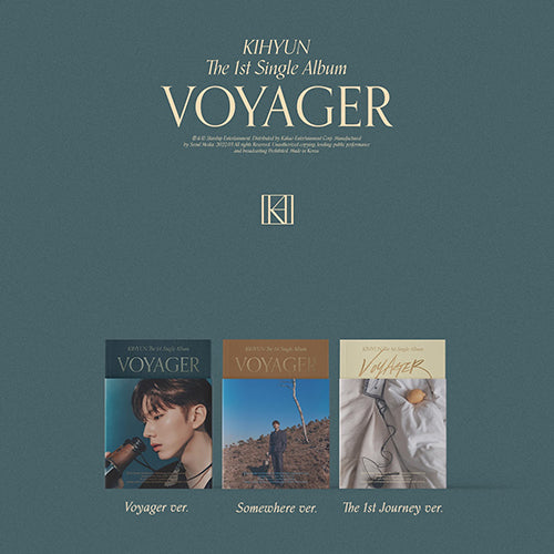 Kihyun Voyager 1st Single Album - Main Image