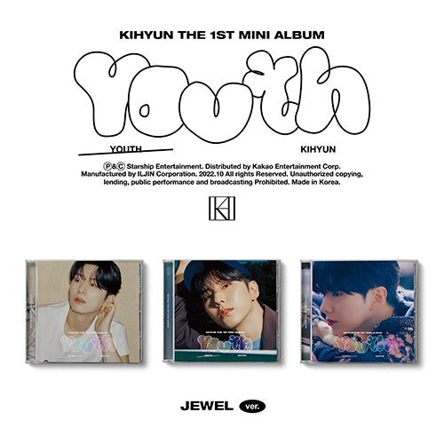 Kihyun Youth 1st Mini Album Digipack Version - Main Image