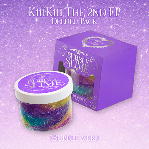 KiiiKiii Delulu Pack 2nd EP Album Bubble Ver - main image