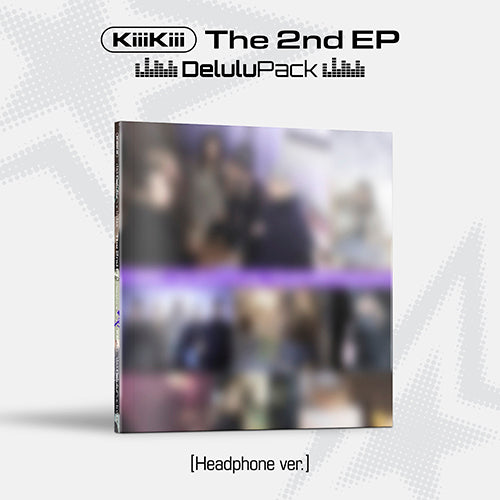 KiiiKiii Delulu Pack 2nd EP Album Headphone Ver - main image