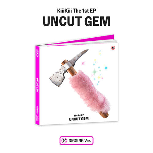 KiiiKiii UNCUT GEM 1st EP Album DIGGING Ver - main image