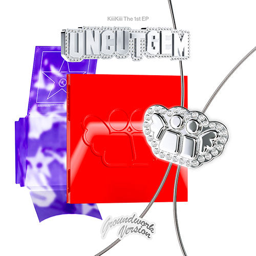 KiiiKiii UNCUT GEM 1st EP Album GROUNDWORK Ver Limited Edition - main image